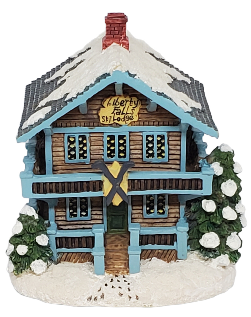 Liberty Falls Americana Collection AH600 "Ski Lodge" 1999